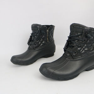 quilted luxe saltwater waterproof bootie